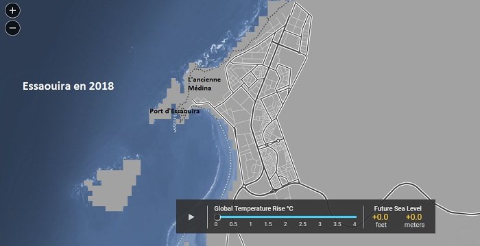 Réchauffement climatique: les villes marocaines qui risquent de disparaître d'ici 2100
