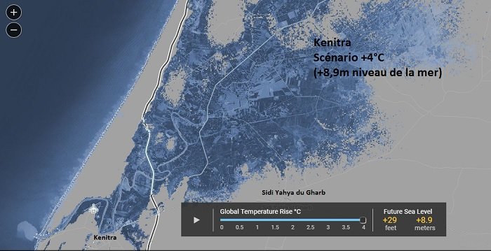 Réchauffement climatique: les villes marocaines qui risquent de disparaître d'ici 2100