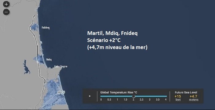Réchauffement climatique: les villes marocaines qui risquent de disparaître d'ici 2100