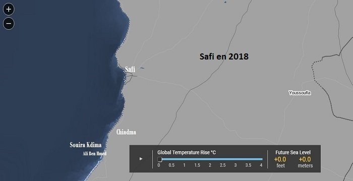 Réchauffement climatique: les villes marocaines qui risquent de disparaître d'ici 2100