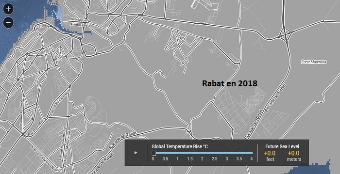 Réchauffement climatique: les villes marocaines qui risquent de disparaître d'ici 2100