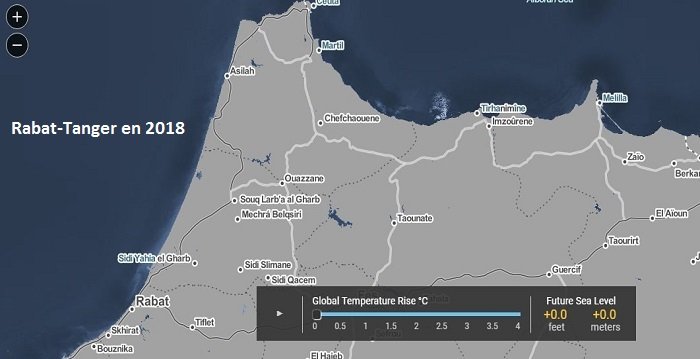 Réchauffement climatique: les villes marocaines qui risquent de disparaître d'ici 2100