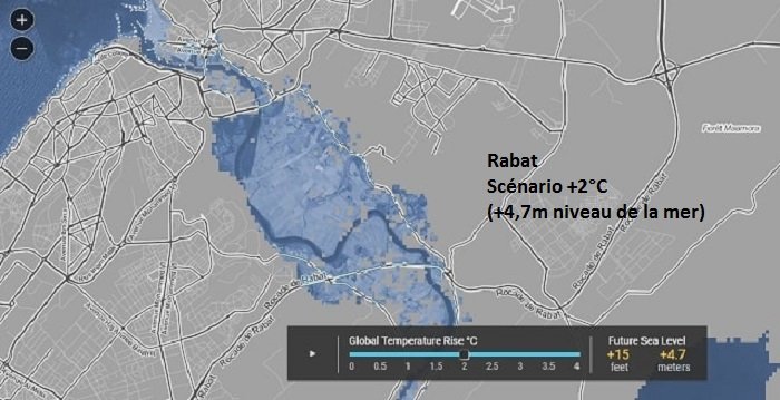 Réchauffement climatique: les villes marocaines qui risquent de disparaître d'ici 2100