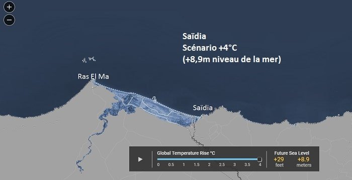 Réchauffement climatique: les villes marocaines qui risquent de disparaître d'ici 2100