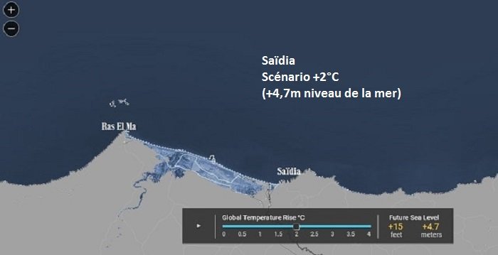 Réchauffement climatique: les villes marocaines qui risquent de disparaître d'ici 2100