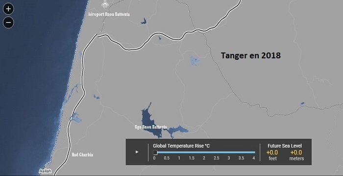 Réchauffement climatique: les villes marocaines qui risquent de disparaître d'ici 2100