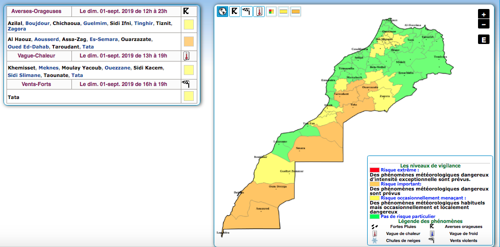 Météo : l'alerte orange de retour ce dimanche dans le sud du pays