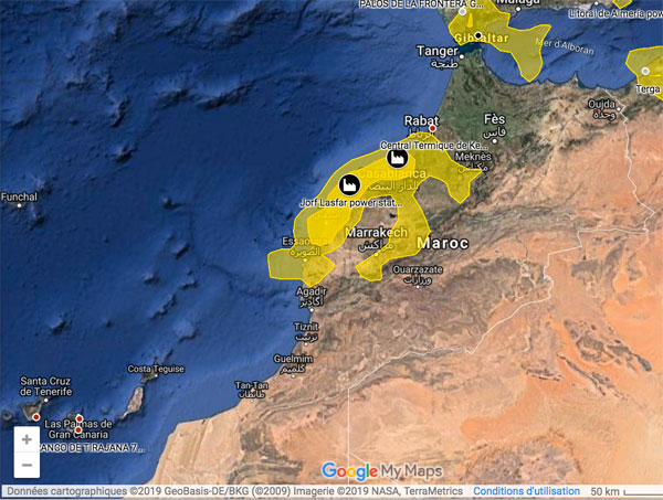 Avec ses centrales thermiques, le Maroc est parmi les plus gros pollueurs au SO₂