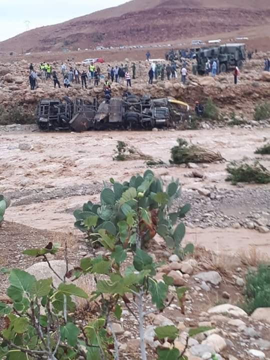 Les crues à Errachidia: Plusieurs morts et blessés dans un accident d'autocar