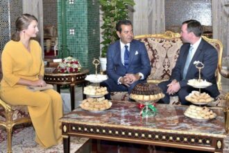 Le Grand-Duc héritier de Luxembourg et son épouse en visite au Maroc