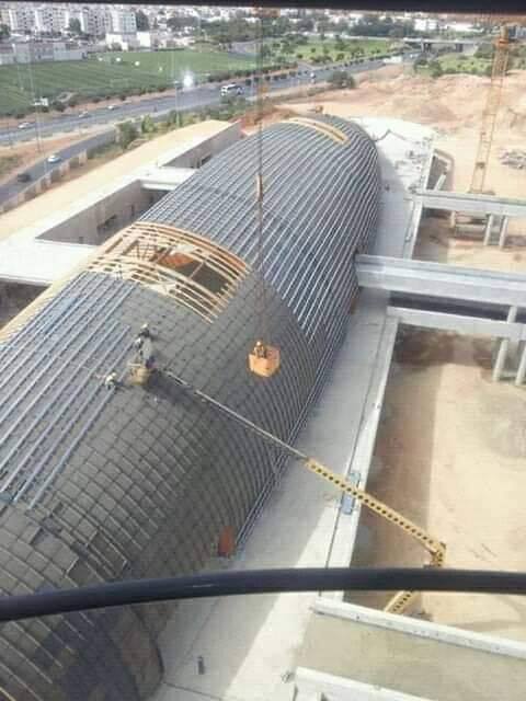 Nouvelle photo de l'avancement de la gare routière de Rabat