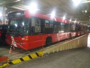 Nouveaux bus à Casablanca: Le premier arrivage en images