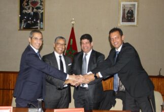 Parc éolien de Boujdour 300 MW: contrats signés