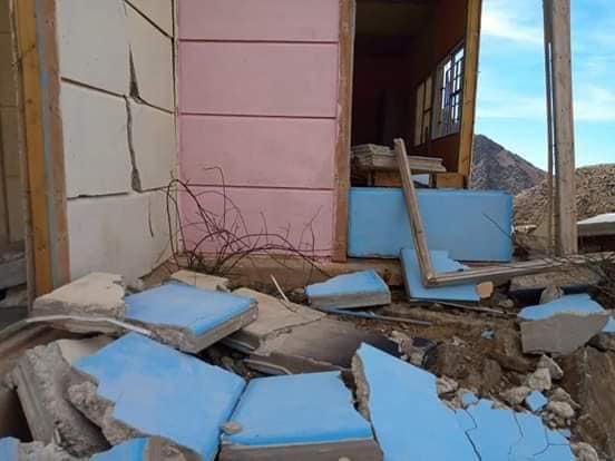 Taroudant: effondrement d'une école à cause des vents forts