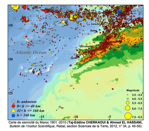 Quatre secousses à Midelt, quel risque sismique au Maroc?