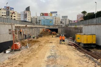 Trémie Ghandi à Casablanca: les travaux sont à 70% d'avancement