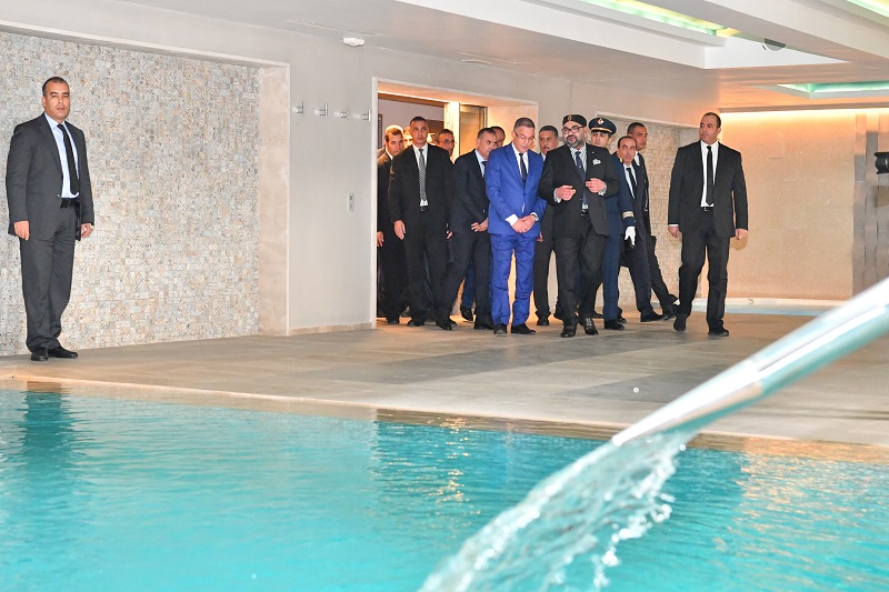 Le Roi Mohammed VI inaugure le Centre national de football de Maâmora rénové