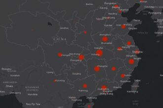 Coronavirus: Une carte de l'épidémie pour suivre les cas signalés en temps réel