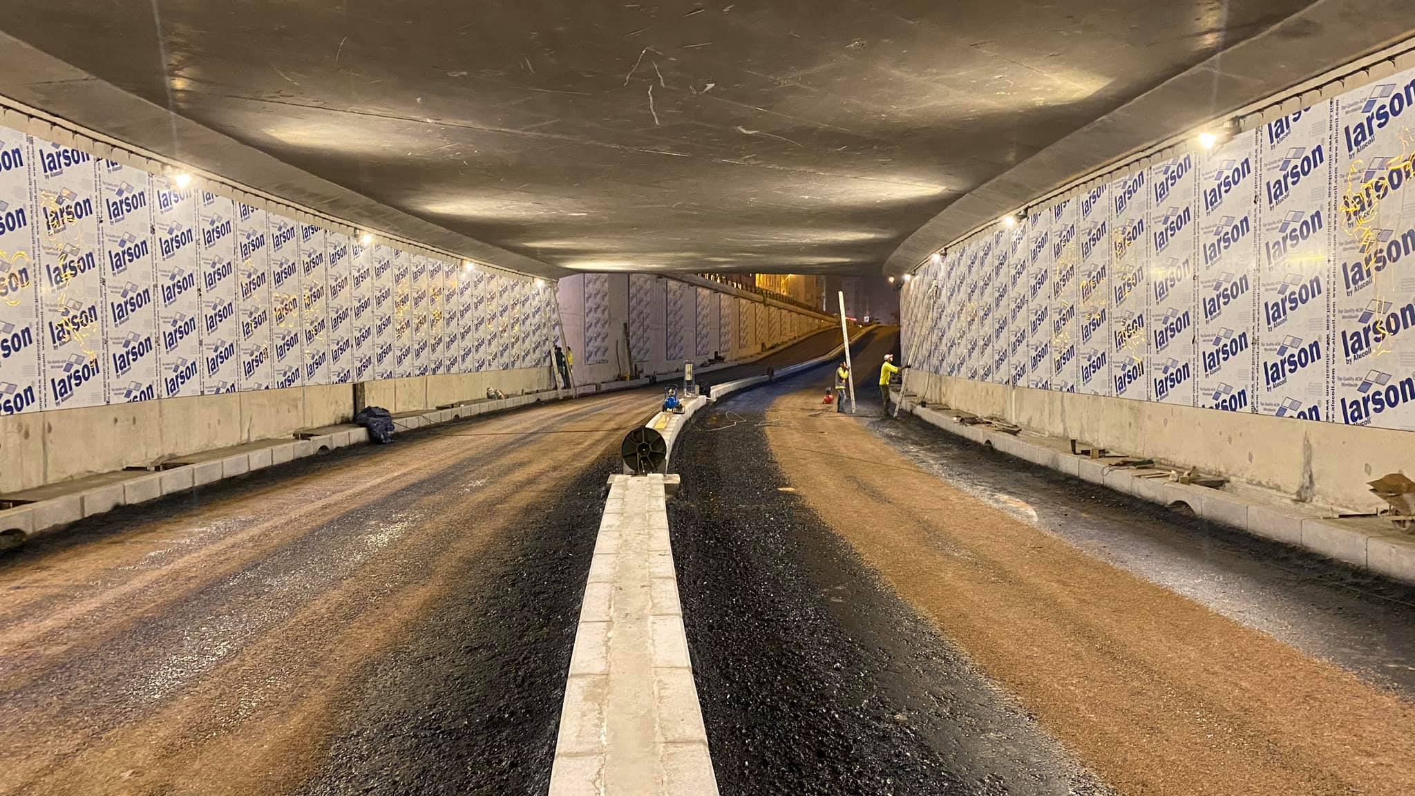 Trémie de Ghandi: les travaux presque achevés (images)