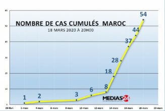 Coronavirus. 5 nouveaux cas, 54 au total, premières contaminations locales