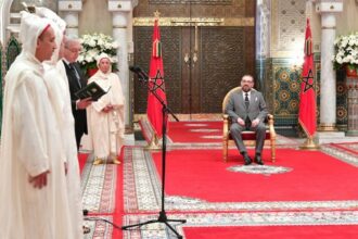 Le Roi a reçu les nouveaux membres de la Cour Constitutionnelle