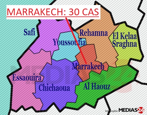 Coronavirus. Par ville, Casablanca est la plus impactée