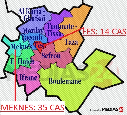 Coronavirus. Par ville, Casablanca est la plus impactée