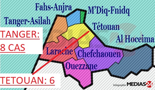 Coronavirus. Par ville, Casablanca est la plus impactée