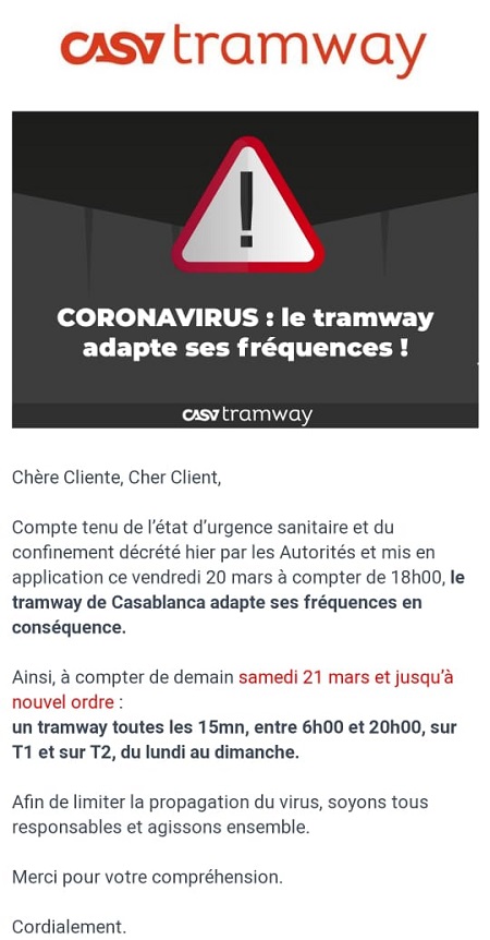 Tramway: les lignes seront renforcées en fin de journée après un incident