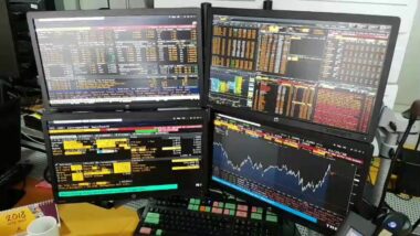 Live: #Flexibilité du Dirham. Ambiance depuis la salle des marchés de Bank Al-Maghrib