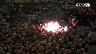 Incendie au marché de gros de fruits et légumes de Casablanca