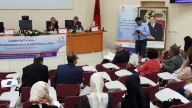La suite.. LIVE Présentation des résultats de l'évaluation des Prestations de services des établissements de soins de santé primaires au Maroc, organisée par l'ONDH