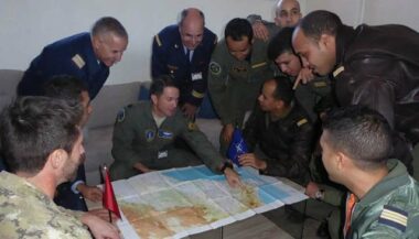 Les FRA formées par une équipe mobile du commandement de la formation aérienne de  l'OTAN