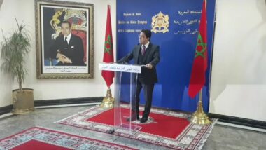 Live: Déclaration de M. Nasser Bourita après la résolution de l'onu dans le Sahara