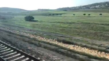 En Direct de l'interieur du TGV #AlBouraq Tanger Kenitra Rabat Casablanca