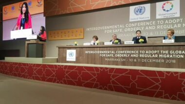 Conférence intergouvernementale pour l'adoption du pacte mondial sur l'immigration #Cérémonie d'ouverture Marrakech, 10-11 Decembre 2018