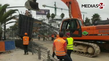 En vidéo, l'état d'avancement du projet de la trémie de Ghandi à Casablanca