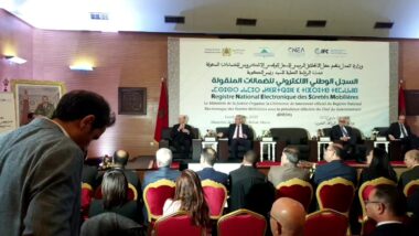 En direct: Lancement du registre national des sûretés mobilières.