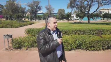 En direct: Visite du chantier du parc de la ligue arabe