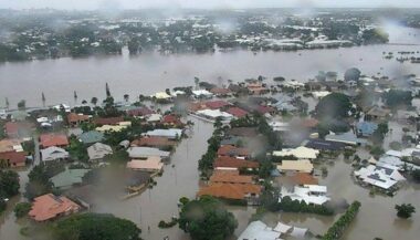 Inondations en Australie: des crocodiles en ville