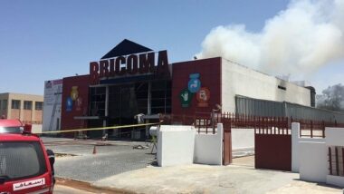 Incendie au “Bricoma” de Rabat (photos)