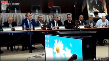 Conférence de presse de #Ramid au sujet du #Hirak