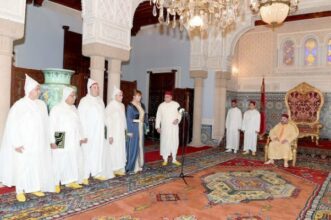 Le Roi Mohammed VI reçoit les nouveaux ambassadeurs marocains