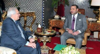 Audience royale pour Christopher Ross