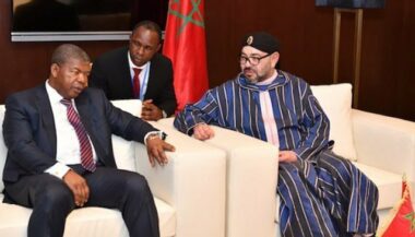 Le Roi Mohammed VI reçoit le président angolais