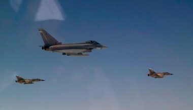 Images. Des F-16 marocains et des Eurofighters espagnols à l'exercice Atlas 2018