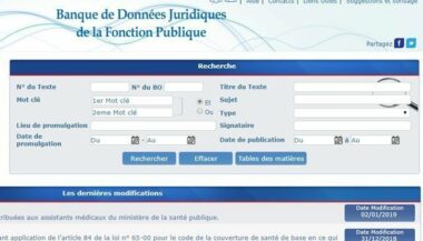 Administration publique: une banque de données juridiques en ligne