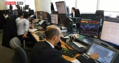 Flexibilisation. Live de la salle des marchés de la BMCE