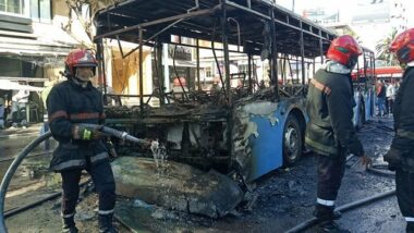 Un deuxième bus prend feu à Casablanca
