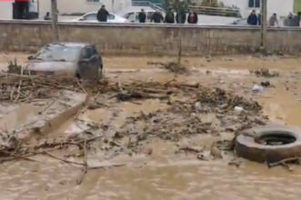 En images, les dégâts matériels causés pas les inondations à Tétouan